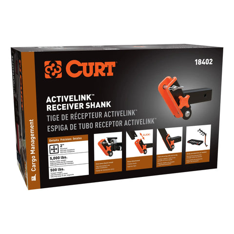 CURT 18402 ActiveLink 2 Receiver Shank
