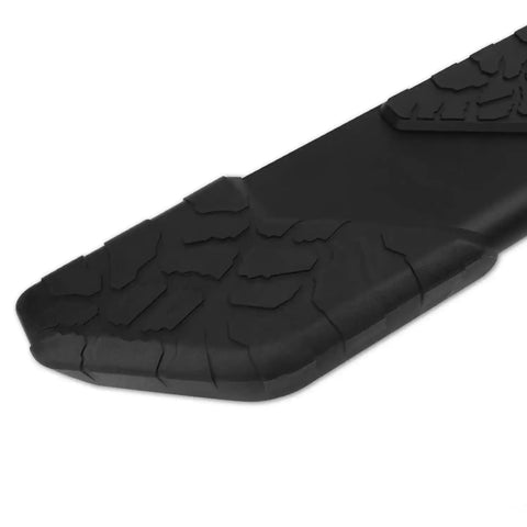 Raptor Series 1901-0342BT - 5 In Tread Step Slide Track Running Boards Black Textured Aluminum 15-24 Chevy Colorado/GMC Canyon Crew Cab