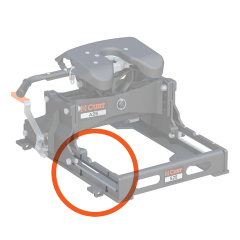 CURT 19102 - Replacement S-Series 5th Wheel Slider Rails