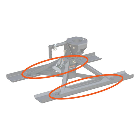 CURT 19282 - Replacement CrossWing 5th Wheel Hitch Skid Pads