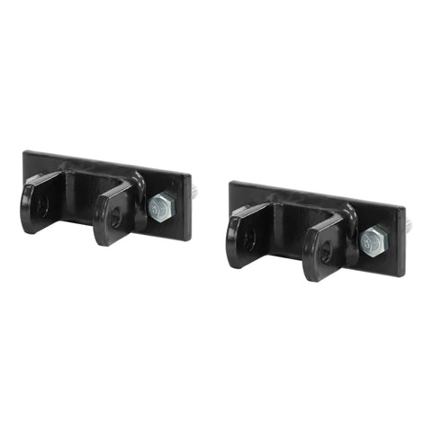 CURT 19748 - Adjustable Bolt-On Tow Bar Bumper Brackets 2-Pack