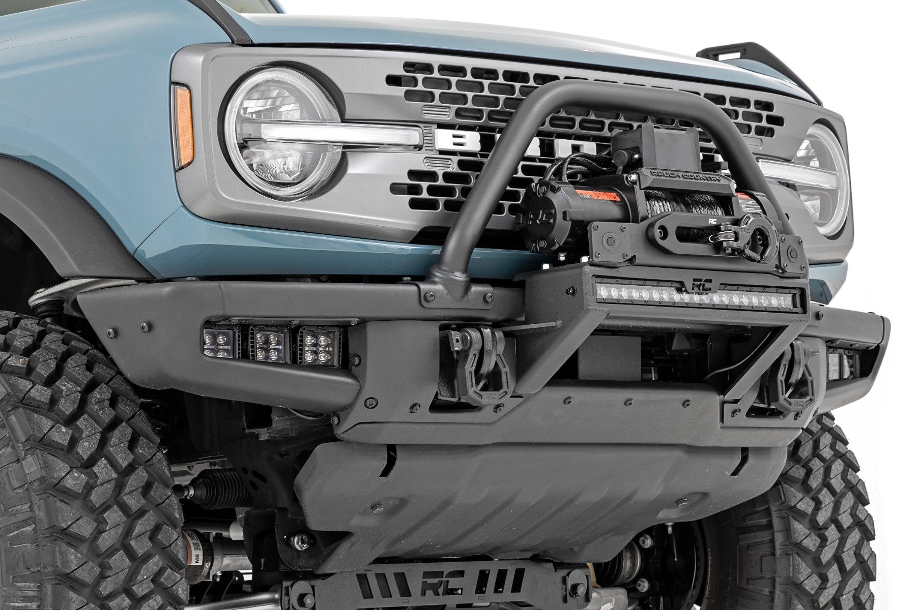High Winch Mount | All Models | Ford Bronco 4WD (2021-2025)