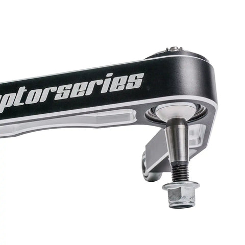 Raptor Series 200219-441300 RSO Suspension - Front Upper Control Arms Forged Billet Aluminum 1-4in Lift Black Anodized 19-23 Chevrolet Silverado/GMC Sierra1500 22 Silverado/Sierra 1500 LTD/Limited