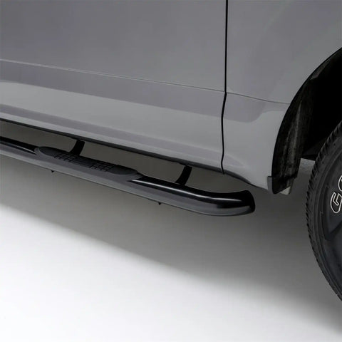 ARIES 202001 - 3 Round Black Steel Side Bars, Select Toyota Tacoma