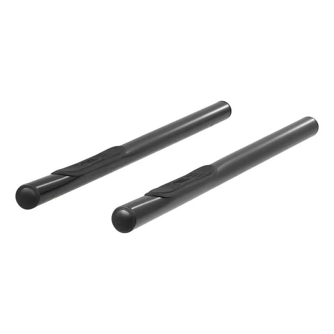 ARIES 202001 - 3 Round Black Steel Side Bars, Select Toyota Tacoma