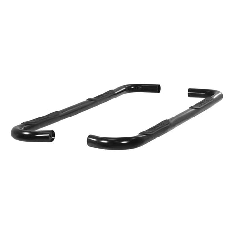 ARIES 202006 - 3 Round Black Steel Side Bars, Select Toyota Tundra