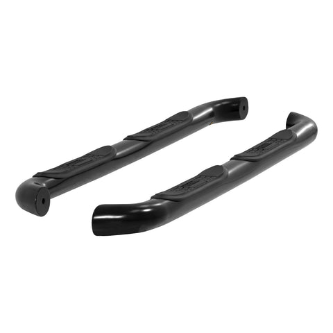 ARIES 202008 - 3 Round Black Steel Side Bars, Select Toyota Tacoma