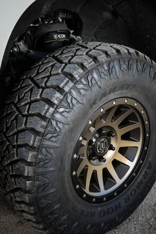 ICON Vehicle Dynamics FRDK_K73073 ICON 19-23 GM 1500 2.375-3.75" Lift Stage 3 EXP Suspension System Billet