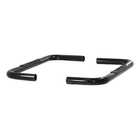 ARIES 203001 - 3 Round Black Steel Side Bars, Select Ford Bronco, F-150
