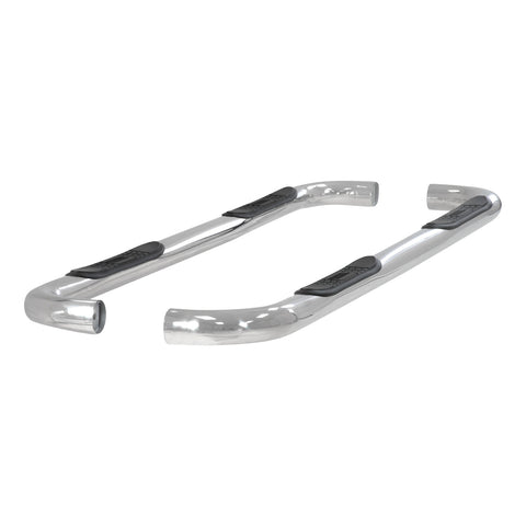 ARIES 203009-2 - 3 Round Polished Stainless Side Bars, Select Ford F-150
