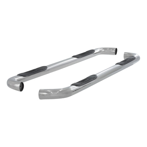 ARIES 203010-2 - 3 Round Polished Stainless Side Bars, Select Ford Explorer Sport Trac