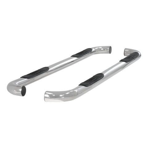 ARIES 203019-2 - 3 Round Polished Stainless Side Bars, Select Ford Explorer Sport Trac