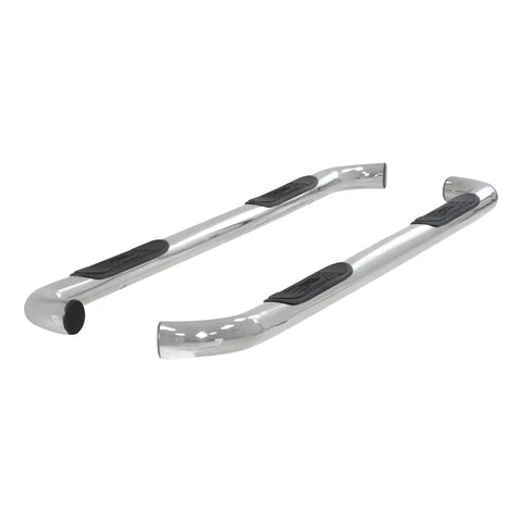 ARIES 203039-2 - 3 Round Polished Stainless Side Bars, Select Ford F-150