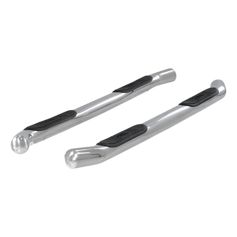 ARIES 203041-2 - 3 Round Polished Stainless Side Bars, Select Ford Explorer