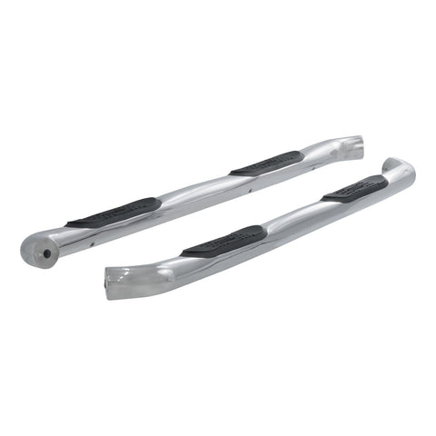 ARIES 203043-2 - 3 Round Polished Stainless Side Bars, Select Ford F-150, F-250, F-350