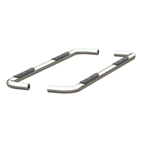 ARIES 204053-2 - 3 Round Polished Stainless Side Bars, Select Chevy Silverado, GMC Sierra 1500