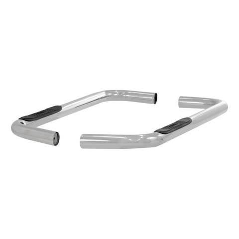 ARIES 205002-2 - 3 Round Polished Stainless Side Bars, Select Dodge Ram 1500, 2500