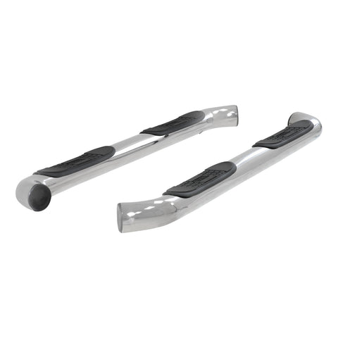 ARIES 205015-2 - 3 Round Polished Stainless Side Bars, Select Dodge Nitro
