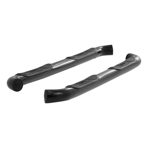 ARIES 205015 - 3 Round Black Steel Side Bars, Select Dodge Nitro