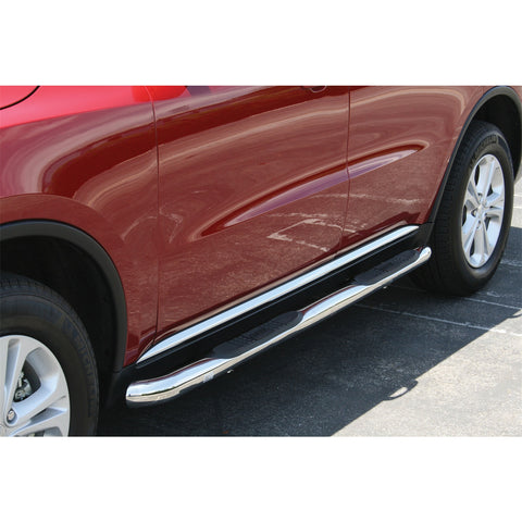 ARIES 205031-2 - 3 Round Polished Stainless Side Bars, Select Dodge Durango