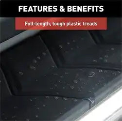 ARIES 2051011 - AeroTread 5 x 70 Polished Stainless Running Boards, Select Nissan Pathfinder