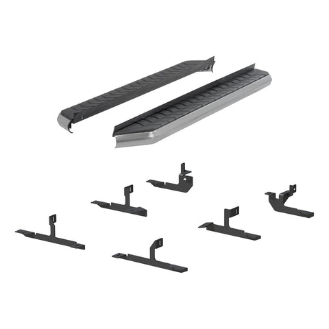 ARIES 2051033 - AeroTread 5 x 67 Polished Stainless Running Boards, Select Equinox, Terrain