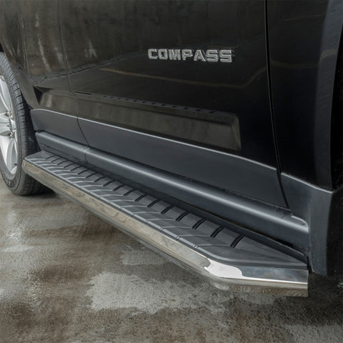 ARIES 2051867 - AeroTread 5 x 67 Polished Stainless Running Boards (No Brackets)