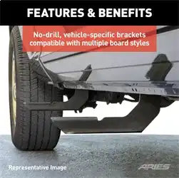 ARIES 2055130 - Running Board Mounting Bracket
