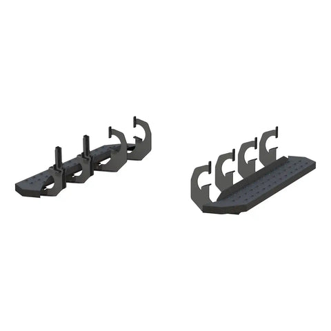 ARIES 2055529 - RidgeStep 6-1/2 x 53 Black Steel Running Boards, Select Silverado, Sierra