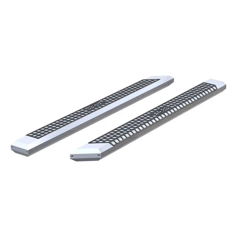 ARIES 2055885 - AdvantEDGE 5-1/2 x 85 Chrome Aluminum Side Bars (No Brackets)