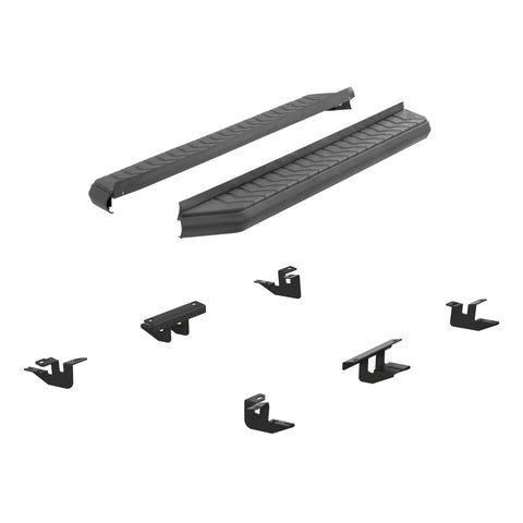 ARIES 2061002 - AeroTread 5 x 70 Black Stainless Running Boards, Select Ford Edge