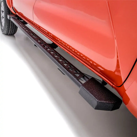 ARIES 2074153 - Black Steel Rocker Step Guard Running Boards, Select Toyota Tundra