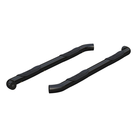 ARIES 209019 - 3 Round Black Steel Side Bars, Select Nissan Frontier, Suzuki Equator