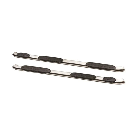 Westin 21-534340 - PRO TRAXX 5 Oval Wheel to Nerf Step Bars Stainless Steel w/Mount Kit Crew Cab