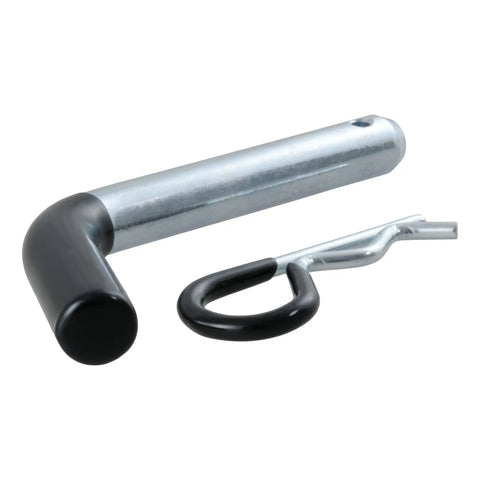 CURT 21511 5/8 Hitch Pin (2 Receiver, Zinc with Rubber Grip, Packaged)
