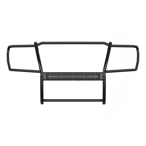 ARIES 2170029 - Pro Series Black Steel Grille Guard with Light Bar, Select Nissan Titan XD