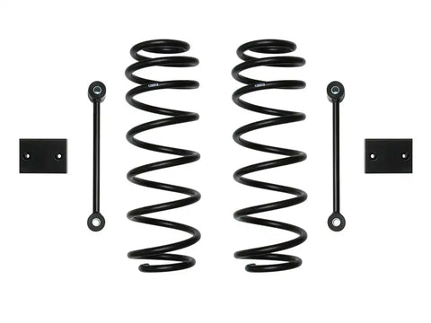 ICON Vehicle Dynamics FRDK_22026 ICON 2018-2023 Jeep Wrangler JL 2.5” Lift Rear Dual Rate Coil Spring Kit