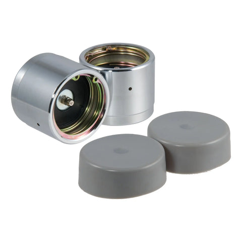 CURT 22244 2.44-Inch Trailer Wheel Bearing Protectors and Dust Covers, 2-Pack