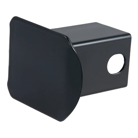 CURT 22750 - Black Steel Trailer Hitch Cover Fits 2-Inch Receiver