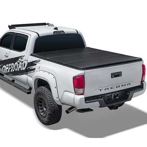 U-Guard HTF 1433 Hard Tri-Fold Tonneau Cover | HTF-1433 for 19-23 Chevrolet Silverado 1500 / GMC Sierra 5.5ft Bed