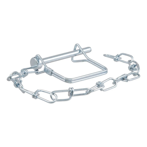 CURT 25012 1/4 Safety Pin with 12 Chain (2-3/4 Length)