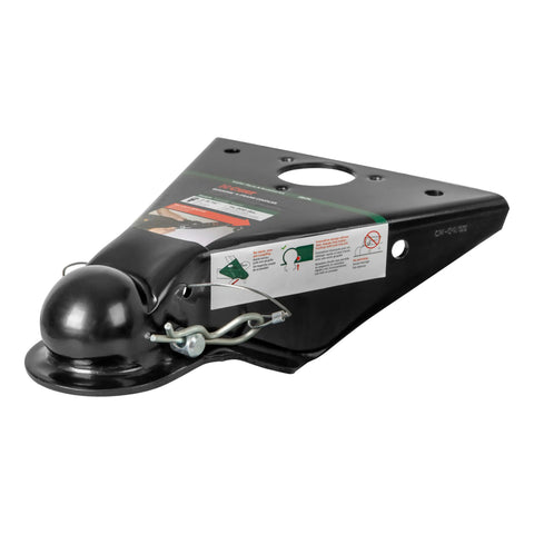 CURT 25474 QuickPin No-Latch 2-5/16 A-Frame Trailer Coupler, 14,000 lbs