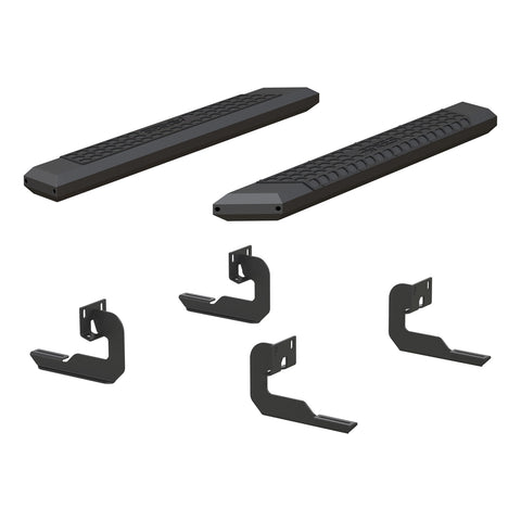 ARIES 2556007 - AdvantEDGE 5-1/2 x 53 Black Aluminum Side Bars, Select Ford F-150
