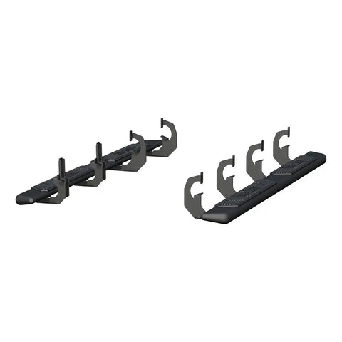 ARIES 2558021 - AscentStep 5-1/2 x 75 Black Steel Running Boards, Select Silverado, Sierra