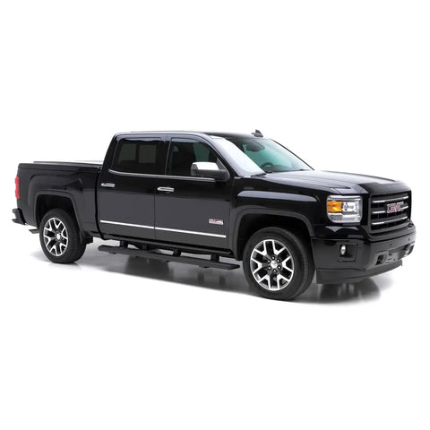 ARIES 2558021 - AscentStep 5-1/2 x 75 Black Steel Running Boards, Select Silverado, Sierra