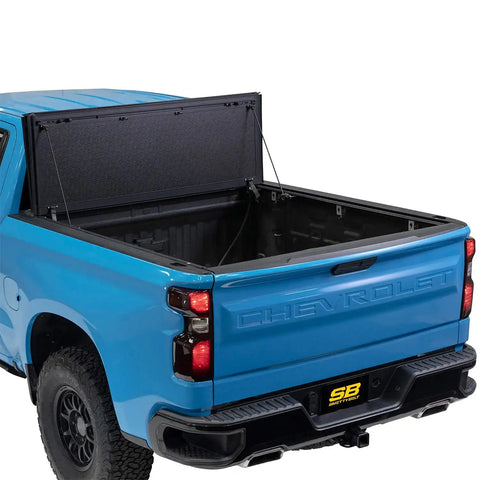 Smittybilt 2710001 - Bed Guard Folding Tonneau Cover