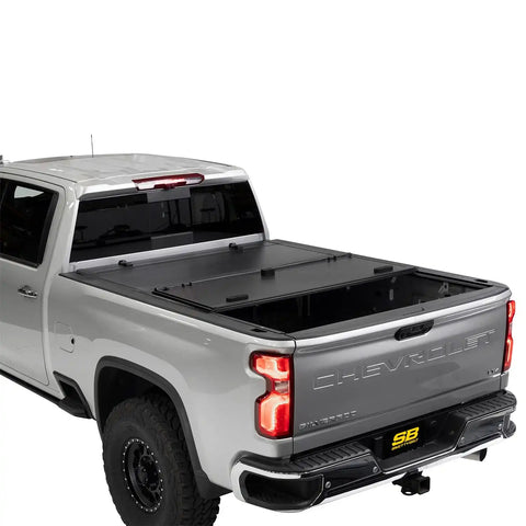Smittybilt 2710003 - Bed Guard Folding Tonneau Cover