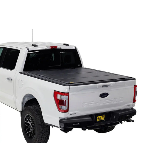 Smittybilt 2730001 - Bed Guard Folding Tonneau Cover