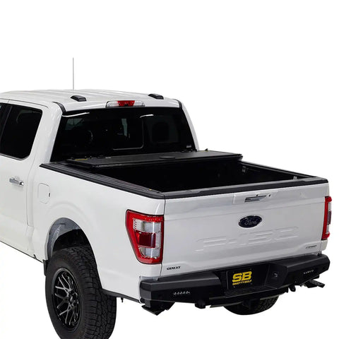Smittybilt 2730001 - Bed Guard Folding Tonneau Cover