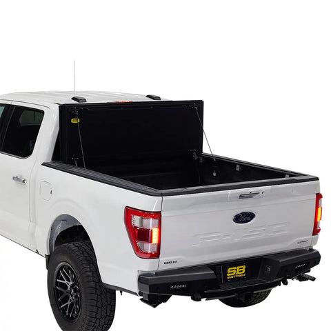 Smittybilt 2730001 - Bed Guard Folding Tonneau Cover